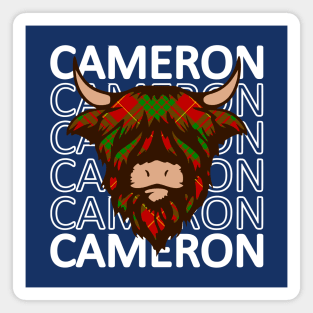 Clan Cameron - Hairy Coo Magnet